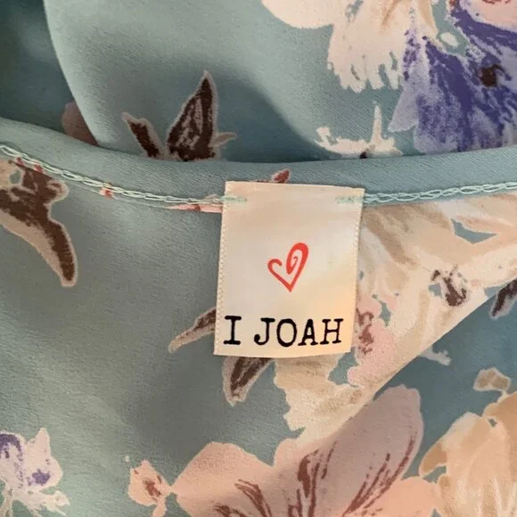 I Joah Flutter Sleeve V-Neck Wrap Dress - Picture 6 of 6